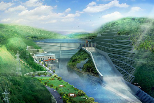永仁老挝南塔河1号水电站项目
